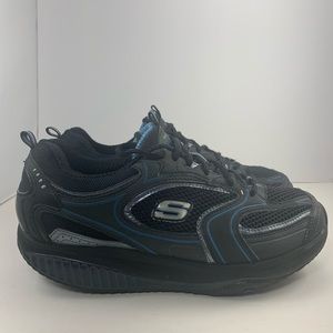 Skechers Shape Up  Women's Size 9 Walking Rocker Sneakers Black